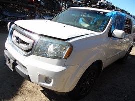 2010 Honda Pilot EX-L White 3.5L AT 2WD #A24891